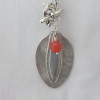 Spoon with tangerine beads 2